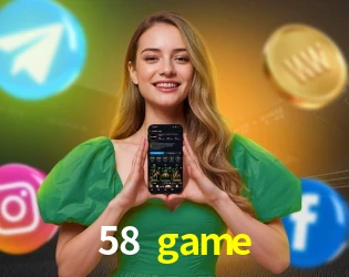 Interface do App 58 game